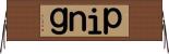 ｐｉｎｇ Horizontal Wall Scroll