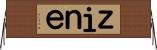 ｚｉｎｅ Horizontal Wall Scroll