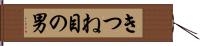 きつね目の男 Hand Scroll