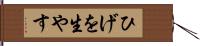 ひげを生やす Hand Scroll