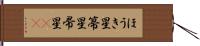 ほうき星 Hand Scroll