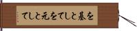 を基として Hand Scroll