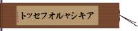 アキシャルオフセット Hand Scroll