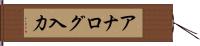 アナログ入力 Hand Scroll