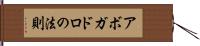 アボガドロの法則 Hand Scroll