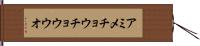 アミメチョウチョウウオ Hand Scroll