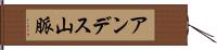 アンデス山脈 Hand Scroll