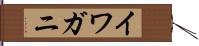 イワガニ Hand Scroll