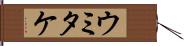 ウミタケ Hand Scroll