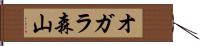 オガラ森山 Hand Scroll