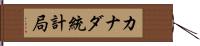 カナダ統計局 Hand Scroll