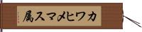カワヒメマス属 Hand Scroll