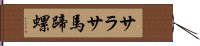 サラサ馬蹄螺 Hand Scroll