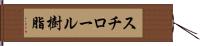 スチロール樹脂 Hand Scroll