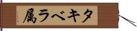 タキベラ属 Hand Scroll