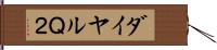 ダイヤルＱ２ Hand Scroll