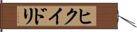 ヒクイドリ Hand Scroll