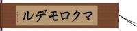 マクロ・モデル Hand Scroll