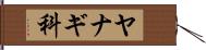 ヤナギ科 Hand Scroll