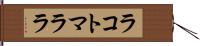 ラコトマララ Hand Scroll