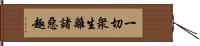 一切衆生離諸惡趣 Hand Scroll