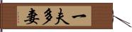 一夫多妻 Hand Scroll