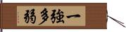 一強多弱 Hand Scroll