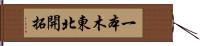 一本木東北開拓 Hand Scroll