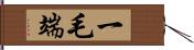 一毛端 Hand Scroll