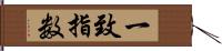 一致指数 Hand Scroll