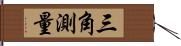 三角測量 Hand Scroll