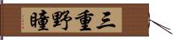 三重野瞳 Hand Scroll