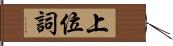 上位詞 Hand Scroll