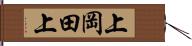 上岡田上 Hand Scroll