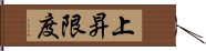 上昇限度 Hand Scroll