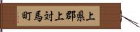 上県郡上対馬町 Hand Scroll