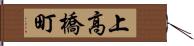 上高橋町 Hand Scroll