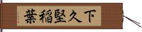 下久堅稲葉 Hand Scroll