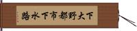 下大野都市下水路 Hand Scroll