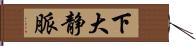 下大静脈 Hand Scroll