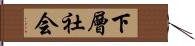 下層社会 Hand Scroll