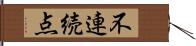 不連続点 Hand Scroll