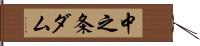 中之条ダム Hand Scroll