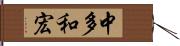 中多和宏 Hand Scroll