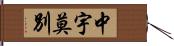 中宇莫別 Hand Scroll