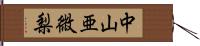 中山亜微梨 Hand Scroll