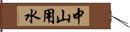 中山用水 Hand Scroll