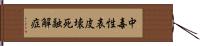 中毒性表皮壊死融解症 Hand Scroll