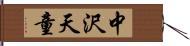 中沢天童 Hand Scroll