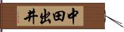 中田出井 Hand Scroll